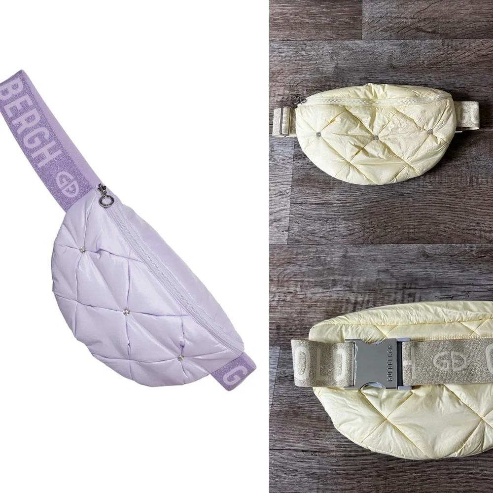 Goldbergh Stones Fanny Pack in Butter Yellow